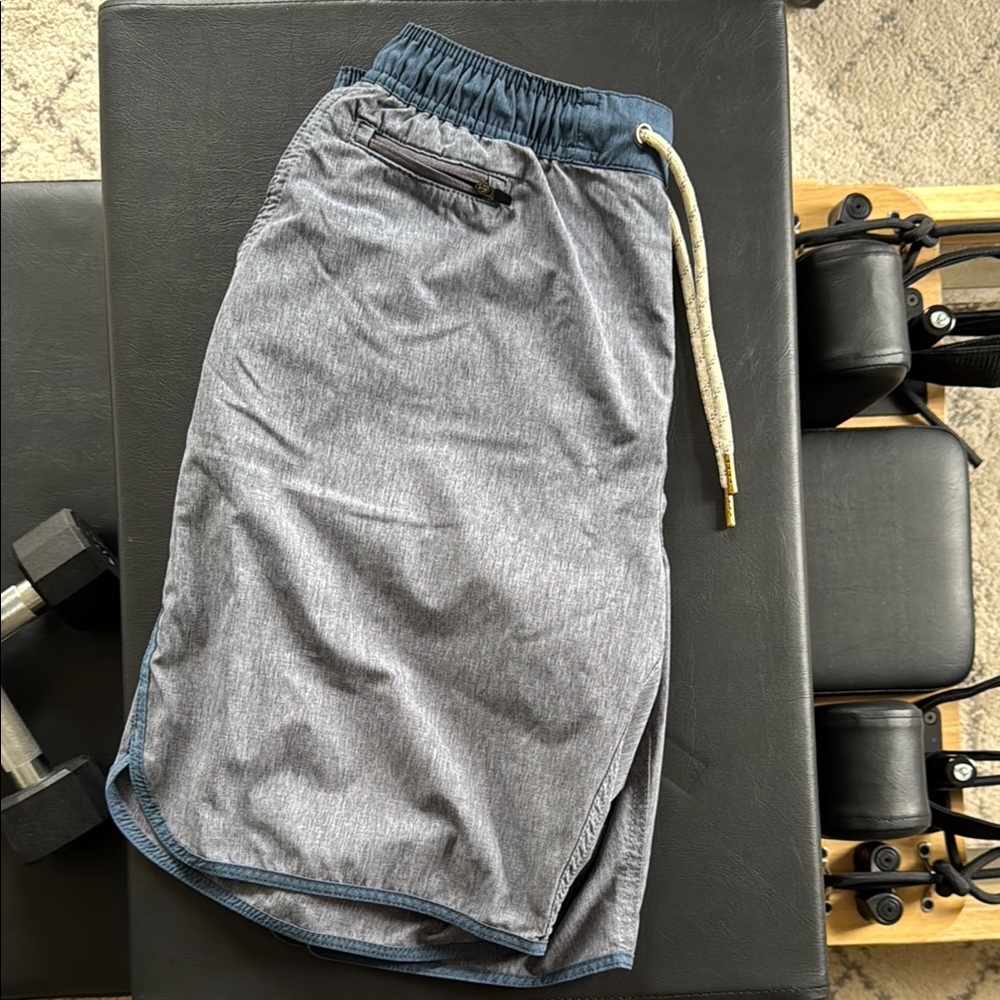 Men's Gray Casual Shorts